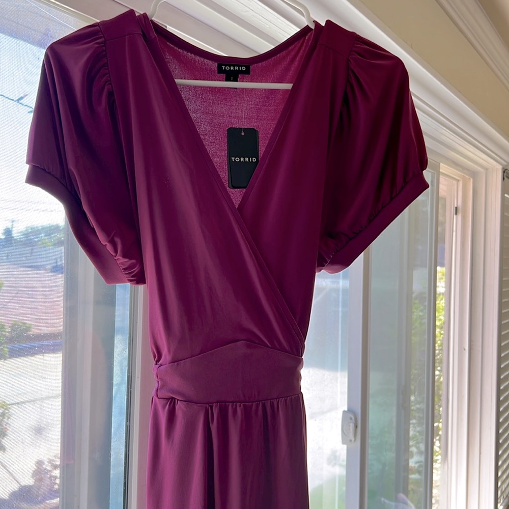 TORRID PINK/FUSCHIA DRESS